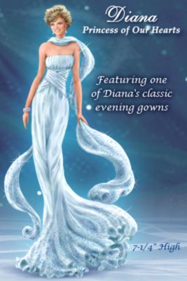 The Hamilton Collection Collectible Princess Diana Tribute Figurine: Classic Sophistication