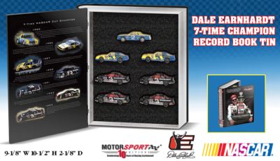 Click here to buy Dale Earnhardt 7-Time Champion NASCAR Diecast Record Book... by The Hamilton Collection.