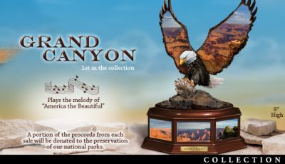 Natural Wonders Of America Music Box Collection: National Park Preservation Support - Limited-Edition Natural Wonders of America Music Box Collection! Handcrafted Keepsakes Support National Park Preservation!