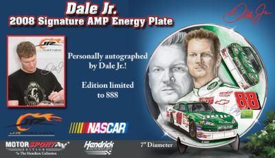 Dale Jr. 2008 SIgnature AMP Energy Plate