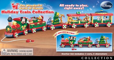 Disney Characters Holiday Train Collection: Wonderful World Of Disney - All Aboard! Disney Characters Holiday Train Collection Brings the Magic Home for Your Children! Not Available in Stores!