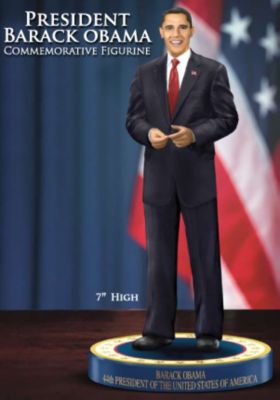 The Hamilton Collection President Barack Obama Commemorative Figurine