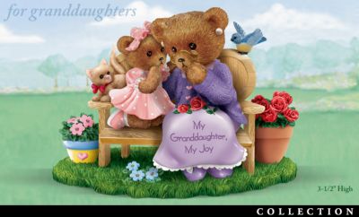 My Precious Granddaughter Collectible Teddy Bear Figurine Collection - A Loving Gift for Granddaughters in an Exclusive Handcrafted Limited-edition Collectible Teddy Bear Figurine Collection!