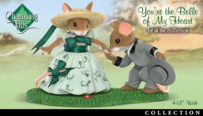 Click here to buy Charming Tails Gone With The Wind Mouse Figurine Collection by The Hamilton Collection.