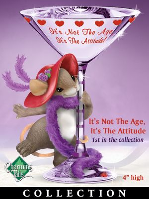 Click here to buy Charming Tails Dazzling Divas Mouse Figurine Collection by The Hamilton Collection.