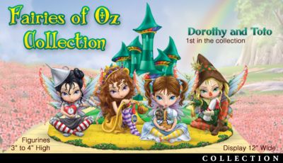 Fairies Of Oz: Wizard Of Oz Figurine Collection - First-Ever Fairies of The Wizard of Oz Figurine Collection! Charming Collectibles by Fantasy Artist Jasmine Becket-Griffith!