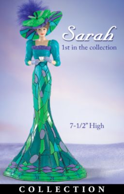 The Hamilton Collection Victorian Tea Party Fashion Figurine Collection: Louis Comfort Tiffany Style
