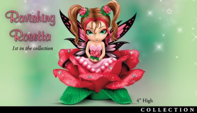 Fairy-Tale Garden Flower Fairy Figurine Collection