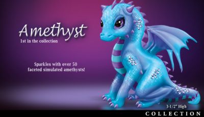 Jasmine Becket-Griffith Dragon Figurine Collection: Jasmines Jeweled Protectors - Dazzling Jasmine Becket-Griffith Dragon Figurine Collection, a First-Ever! Handcrafted Collectibles with Simulated Gems!