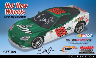 Dale Earnhardt Jr. #88 Need For Speed Car Figurine Collection - Exclusive Dale Earnhardt Jr. Car Figurine Collection! Striking Chrome-colored Accents and Emblazoned Paint Schemes!