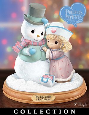 Click here to buy Precious Moments A Dose Of TLC Nurse Collectible Figurine... by The Bradford Editions.