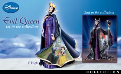 Disneys Divas Of Darkness Collectible Figurine Collection: Disney Anti-Heroine Figurines - Spellbinding Collectible Disney Anti-Heroine Figurine Collection Showcases the Evil Queen, Maleficent, Cruella and More!