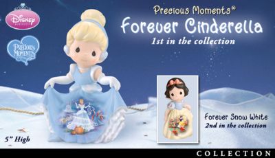 Click here to buy Precious Moments Disney Princess Figurine Collection by The Bradford Editions.