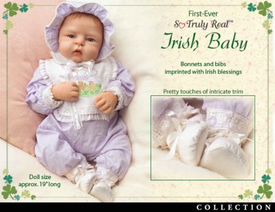 Click here to buy Irish Blessings Babies So Truly Real Doll Collection by The Ashton-Drake Galleries.