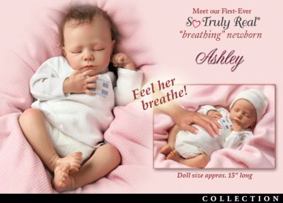 Click here to buy Every Little Breath's A Blessing So Truly Real Lifelike Baby... by The Ashton-Drake Galleries.