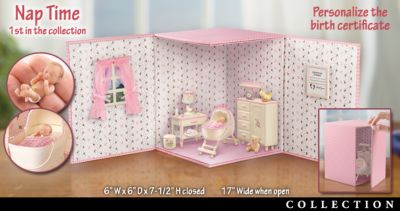 Click here to buy My Sweet Tiny World Doll Collection by The Ashton-Drake Galleries.