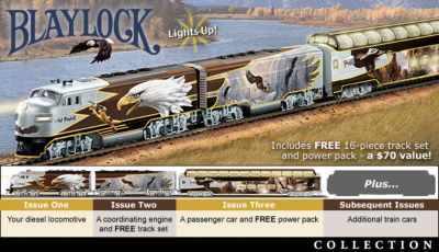 Wings Of Majesty Express Bald Eagle Art Train Collection - Collectible Bald Eagle Art Train Collection is Your Ticket into the Wild! The First with Wildlife Art by Artist Ted Blaylock!
