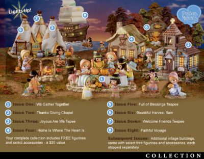 Click here to buy Precious Moments First Thanksgiving Village Collection by Hawthorne Village.