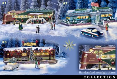 Click here to buy Rail Car Diner Collectible Train Accessory Figurine... by Hawthorne Village.