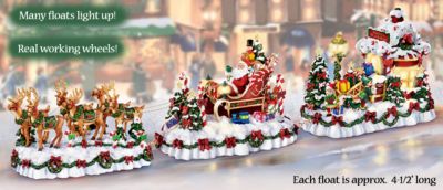 Christmas Day Parade Village Accessory Figurine Collection