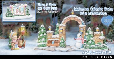 Click here to buy Precious Moments Merry Greetings Accessory Collection by Hawthorne Village.