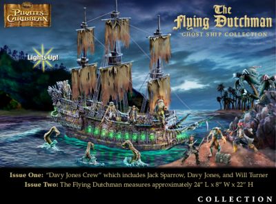 Click here to buy Disney Pirates Of The Caribbean Flying Dutchman Ghost Ship... by Hawthorne Village.