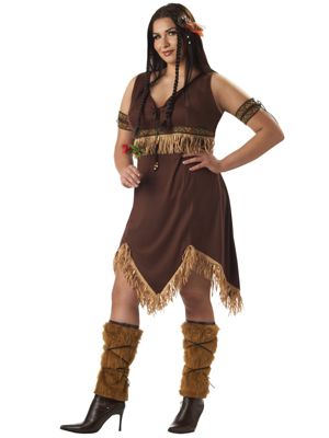 plus size indian princess costume