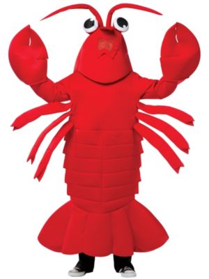 Adult Lobster Mascot Costume Ebay 