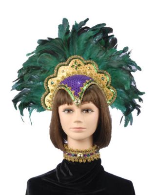 mardi gras headpiece