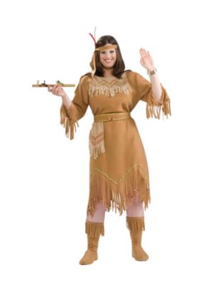 Womens Indian Maiden Plus Size Costume Yonoodle 3649