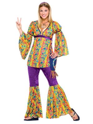 Hippie Girl Teen Costume