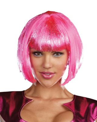 Hot Pink Wig Adult Pixonu 2792