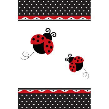 Ladybug Party Table Cover (each)