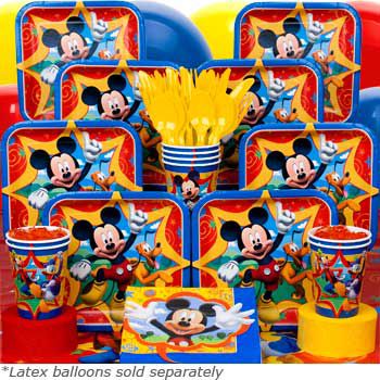 Mickey Party Dexluxe kit Serves 8 Guests