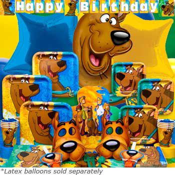 Scooby Doo Birthday Ultimate kit Serves 8 Guests