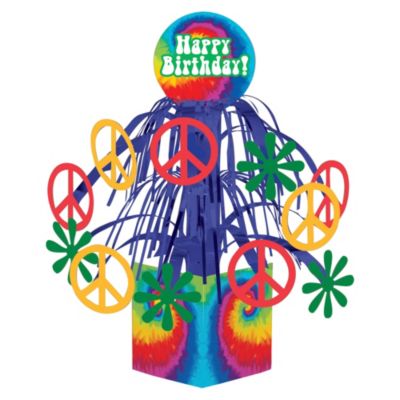 Tie Dye Party Centerpiece (each)