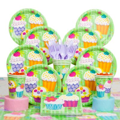 Cupcake Party Deluxe Kit  Serves 8 Guests