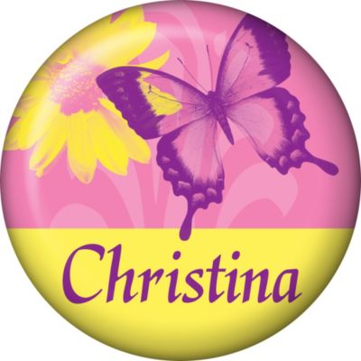 Butterfly Birthday Personalized Mini Magnet