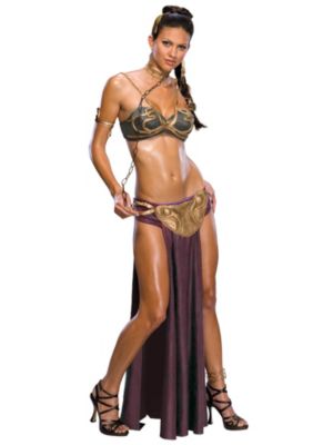 Women's Sexy Star Wars Princess Leia Slave Costume