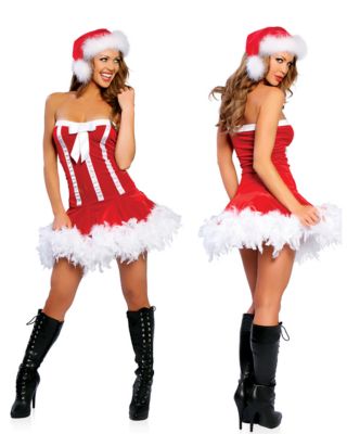 Santa Hat Pantyhose With Control 35