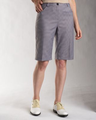 Women's ANNIKA Houndstooth Portrait Short