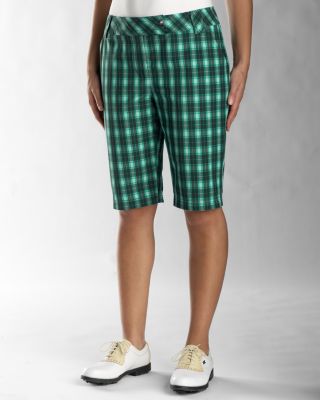 CB DryTec Celest Plaid Short