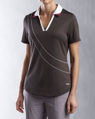 Lady's ANNIKA CB DryTec S/S Scenic Route Polo