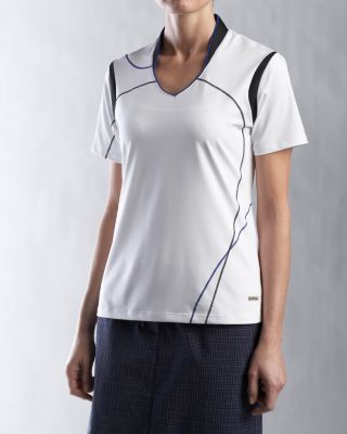 Lady's ANNIKA CB DryTec S/S Outer Limit Mock