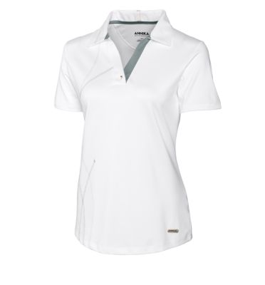 Womens ANNIKA CB DryTec S/S Willow Polo