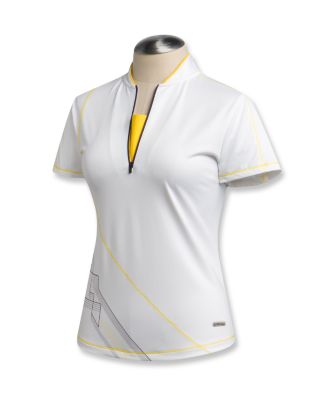 Women's ANNIKA CB DryTec Rhythmic Print Polo