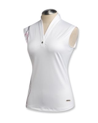 Women's ANNIKA CB DryTec Tributary Print Polo