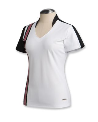 Women's ANNIKA CB DryTec Flash Line Polo