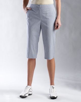Lady's Skyros Plaid Capri