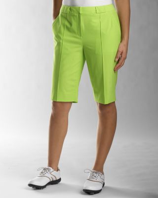 Cutter & Buck Womens  Pintuck Short Lemongrass
